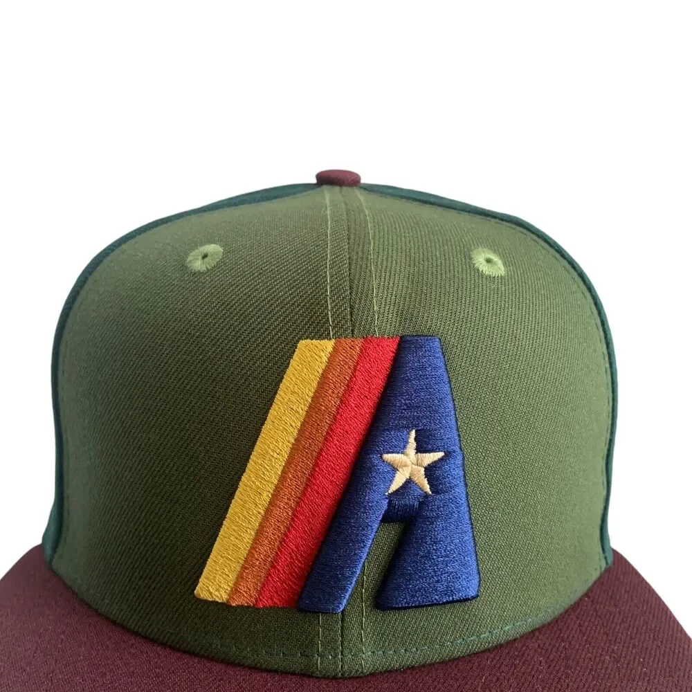 New Era 5950 Size 7 Houston Astros MLB Cooperstown Collection Astrodome Cap Hat
